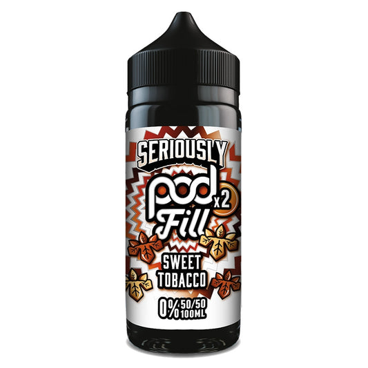 Seriously POD FILL 100ml Shortfill - Sweet Tobacco - NEW