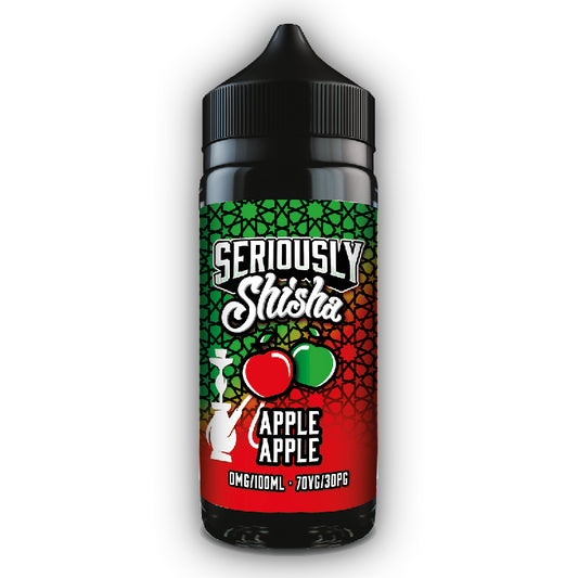 Seriously Shisha 100ml Shortfill - Apple Apple