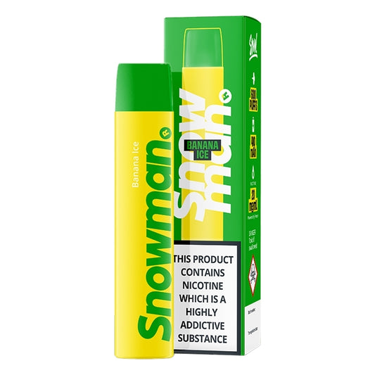 Snowman Disposable Vapes - Banana ice
