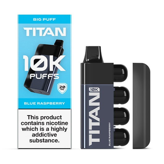 Titan 10k Disposable Vape - Blue Raspberry