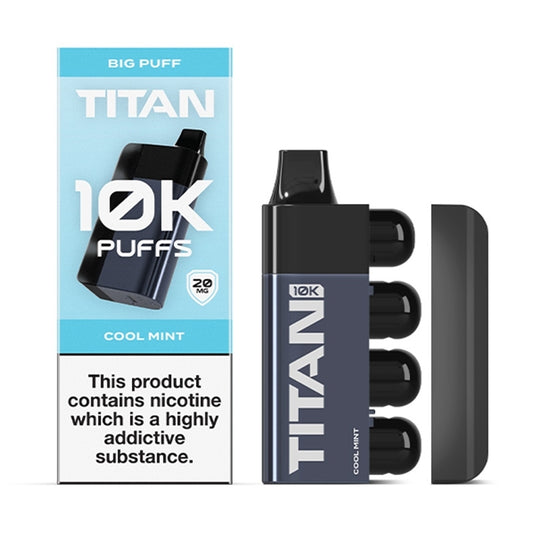 Titan 10k Disposable Vape - Cool Mint