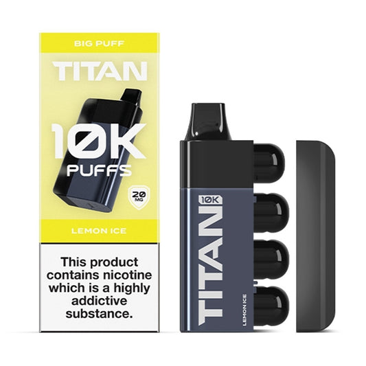 Titan 10k Disposable Vape - Lemon Ice