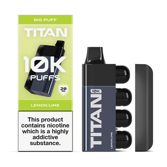Titan 10k Disposable Vape - Lemon Lime