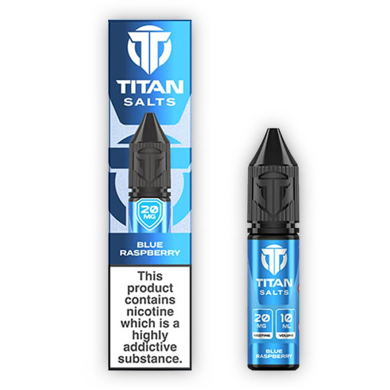 Titan Salts Nic Salt E-liquid - Blue Raspberry