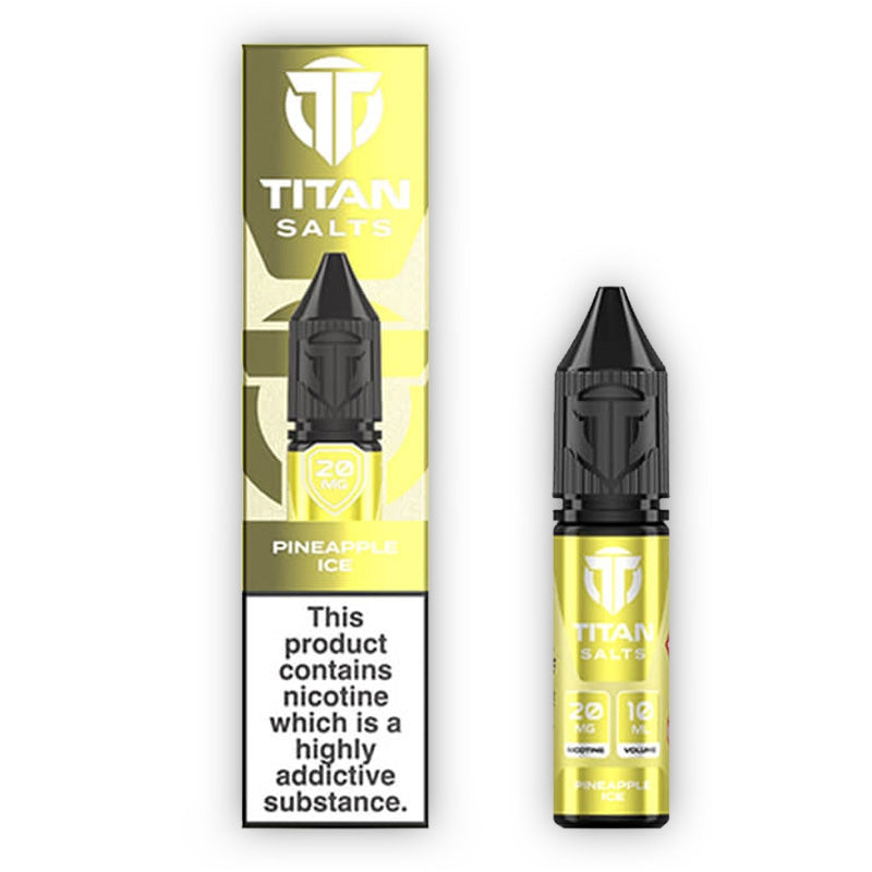 Titan Salts Nic Salt E-liquid - Pineapple Ice