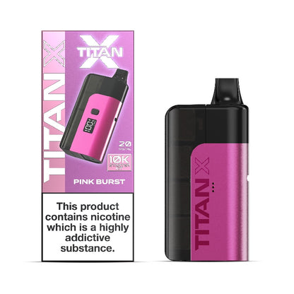 Titan X Prefilled Pod Kit - Pink Burst