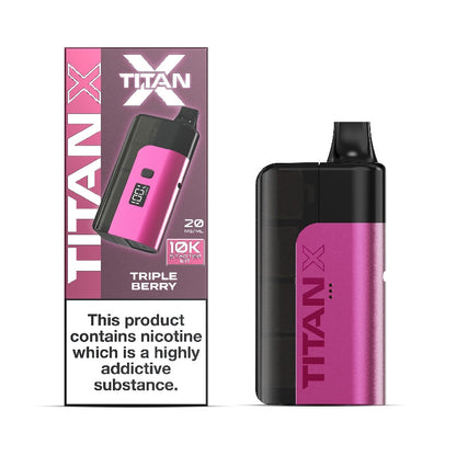 Titan X Prefilled Pod Kit - Triple Berry