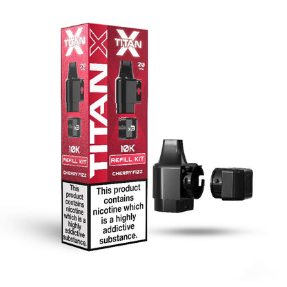Titan X Prefilled Pods - Cherry Fizz
