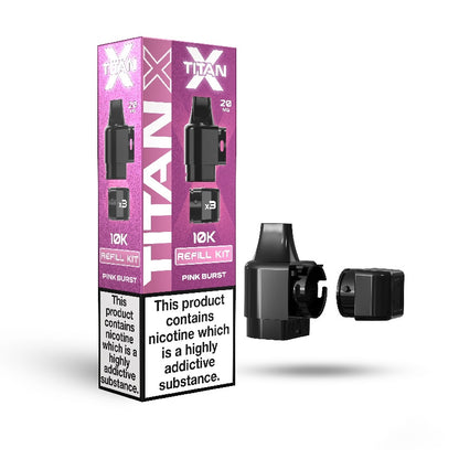 Titan X Prefilled Pods - Pink Burst