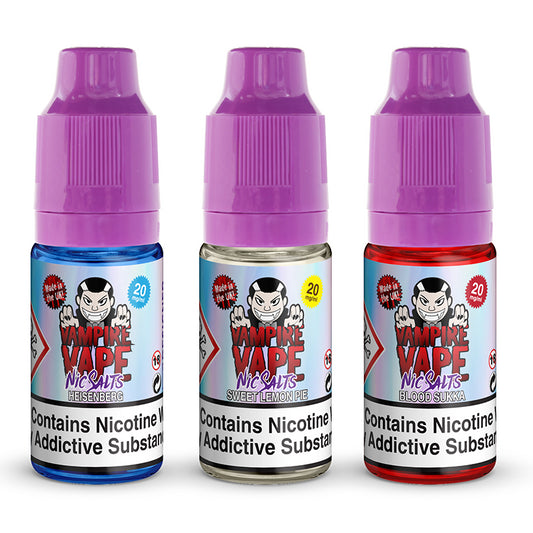 Vampire Vape NIC SALTS 10ml - Sweet Tobacco